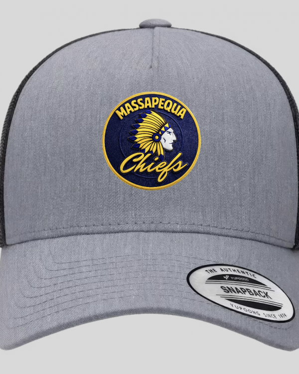 Massapequa School 3D Patch Trucker Snapback Hat